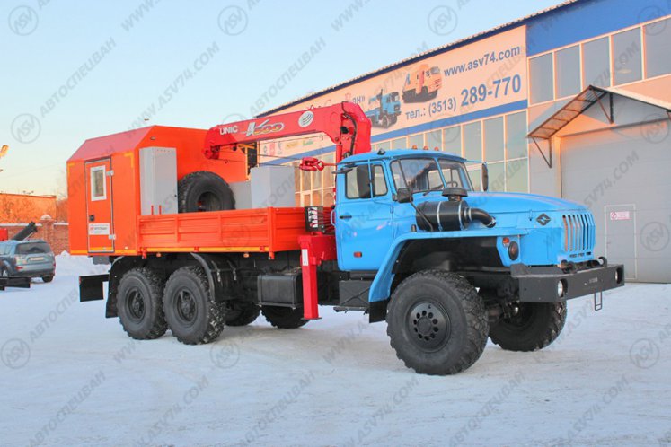 ГПА Урал 4320-1912-60 с КМУ UNIC 503 0
