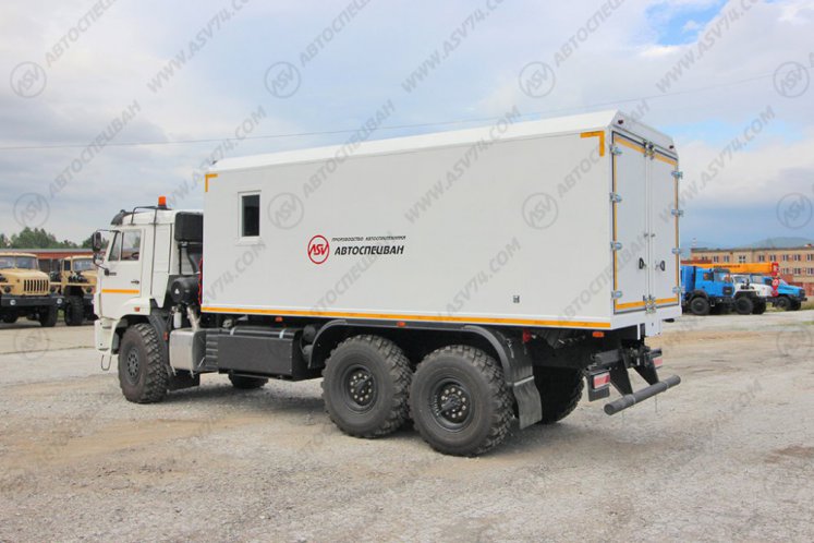 Автомобиль для взрывчатых веществ КамАЗ-43118-3027-50 3