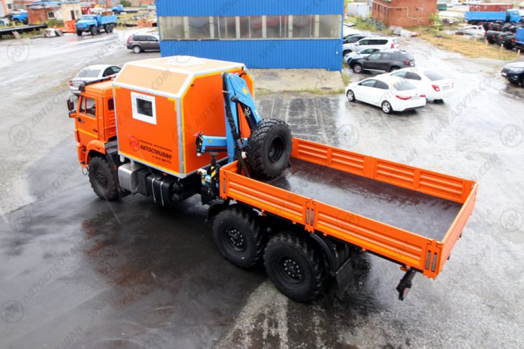ГПА КамАЗ 43118-3027-50 с КМУ ИМ-50 3