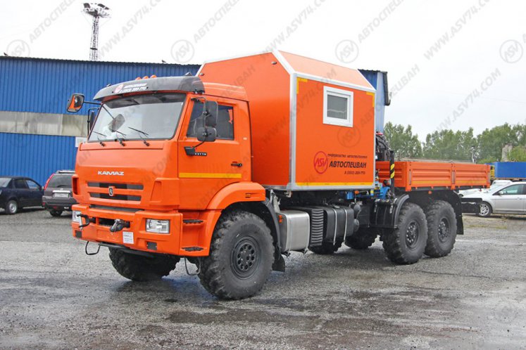 ГПА КамАЗ 43118-3027-50 с КМУ ИМ-50 5