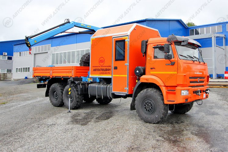 ГПА КамАЗ 43118-3027-50 с КМУ ИМ-50 0