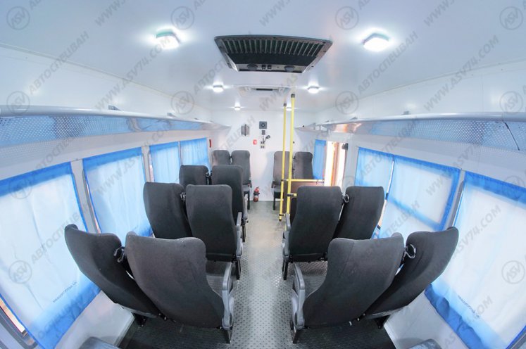 Вахтовый автобус Iveco Cargo MLC150E28WS, 22 места 4