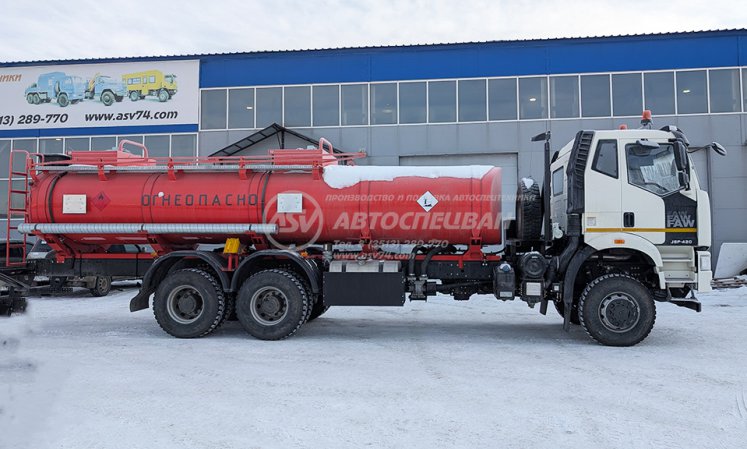 Автоцистерна АТЗ 18-2 на шасси FAW 6Х6 1