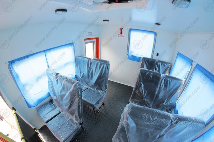Вахтовый автобус АСВ 7721 КАМАЗ 43118-3027-50, 12 мест (кат. D) 4