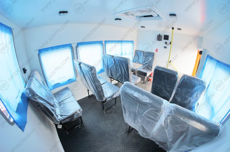 Вахтовый автобус АСВ 7721 КАМАЗ 43118-3027-50, 12 мест (кат. D) 5
