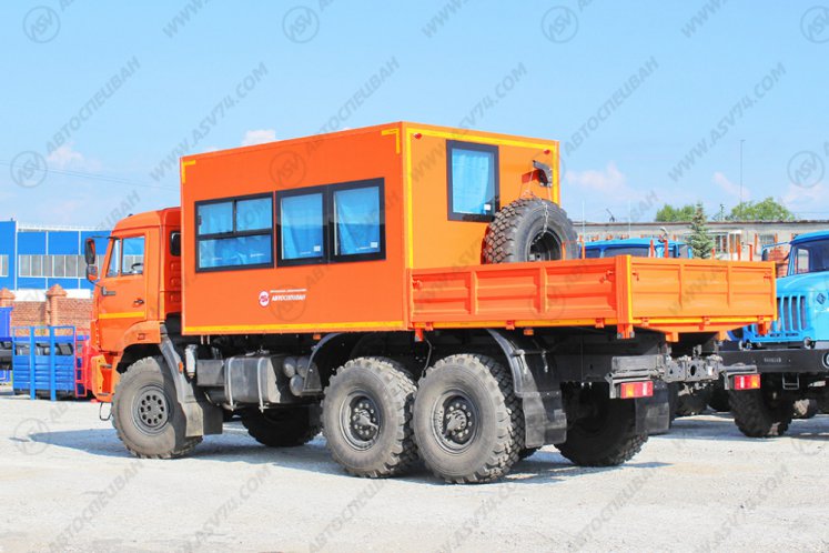 Вахтовый автобус АСВ 7721 КАМАЗ 43118-3027-50, 12 мест (кат. D) 1