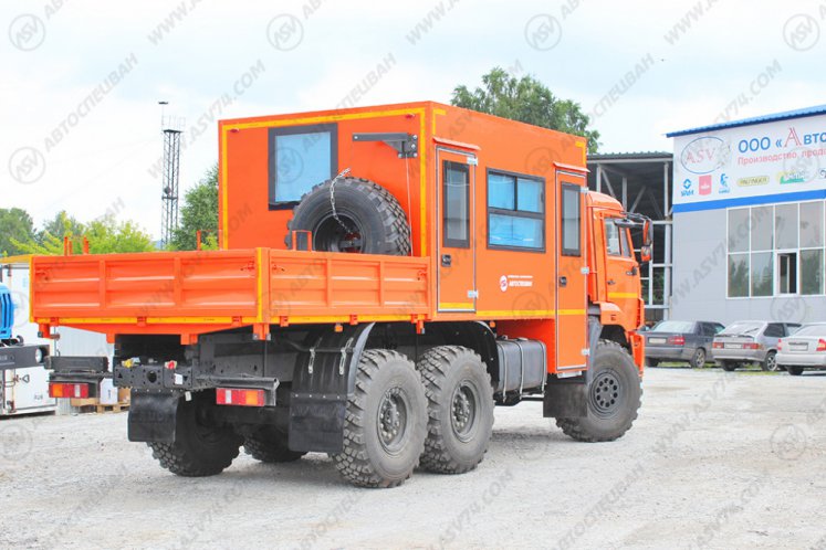 Вахтовый автобус АСВ 7721 КАМАЗ 43118-3027-50, 12 мест (кат. D) 2