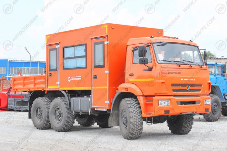 Вахтовый автобус АСВ 7721 КАМАЗ 43118-3027-50, 12 мест (кат. D) 0
