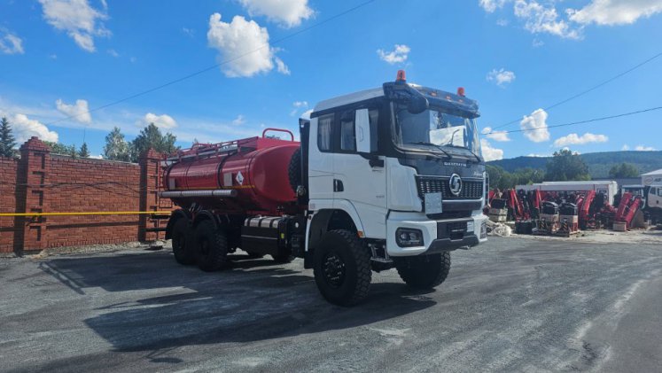 Автотопливозаправщик АТЗ-12/2 Shacman X3000 6х6 (односкатная ошиновка) 4