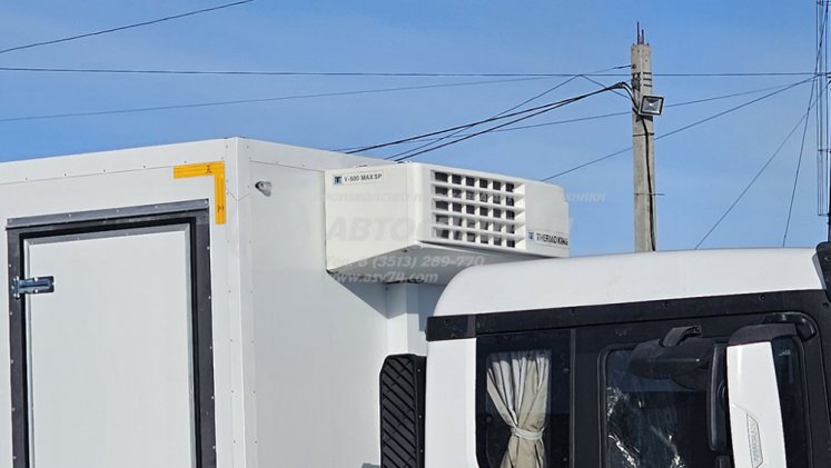 Фото: Изотермический фургон рефрижератор с ХОУ на шасси Shacman X3000