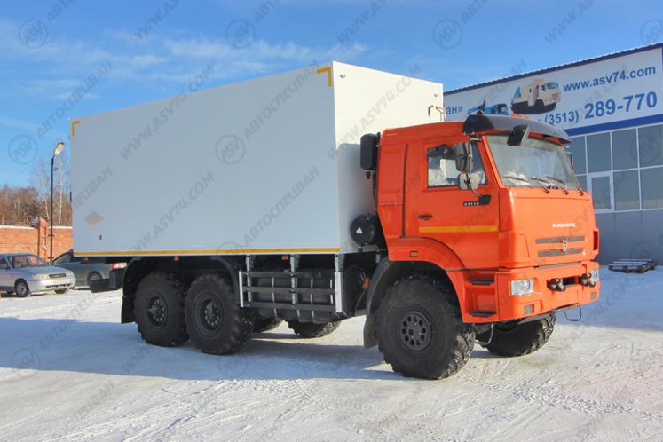 Фото: Изотермический фургон КамАЗ 43118-3027-50 