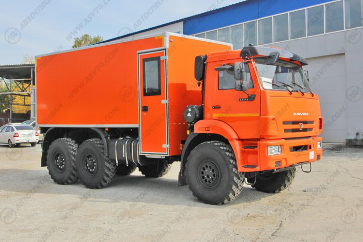 ГПА КамАЗ 43118-3027-50 с крытым грузовым отсеком - купить от производителя "Авт