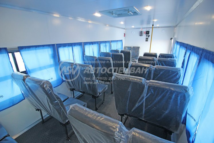 Фото: Вахтовый автобус Shacman X3000, 24 места с грузовым отсеком 