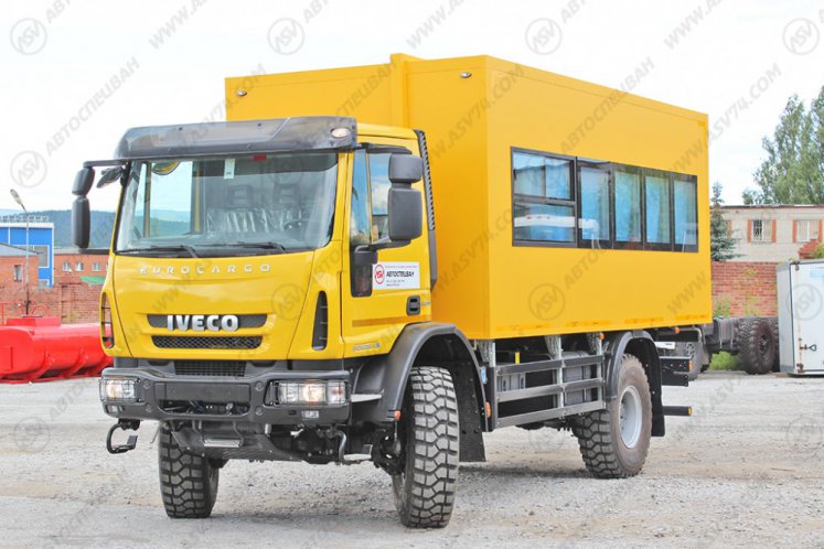 Фото: Вахтовый автобус Iveco Cargo MLC150E28WS, 22 места