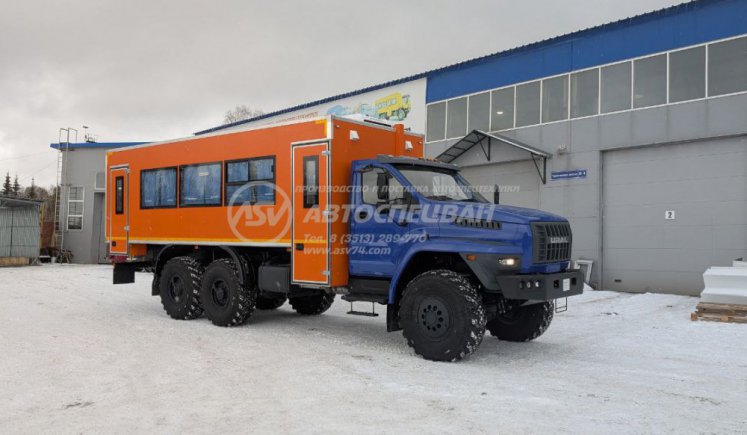 Фото: Вахтовый автобус Урал NEXT 4320-6952-72 (Е5) , 28 мест