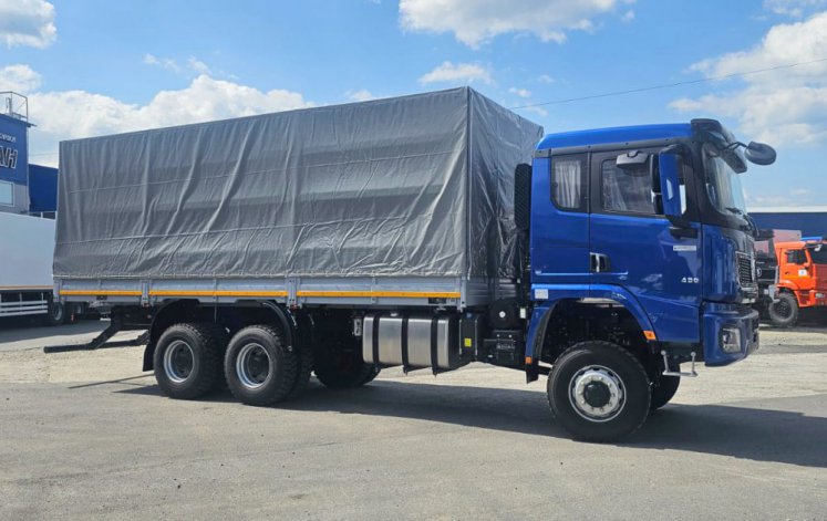 Фото: Бортовой тентованный автомобиль Shacman X3000 