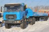 Фото: Седельный тягач Урал 44202-3511-82 (бескапотный) с КМУ ИМ-150