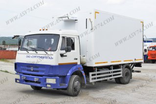 Фото: Изотермический фургон КАМАЗ 4308-3013-24 c ХОУ и гидробортом