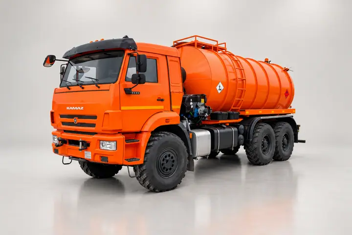Автотопливозаправщик АКН-10 на шасси КАМАЗ 43118