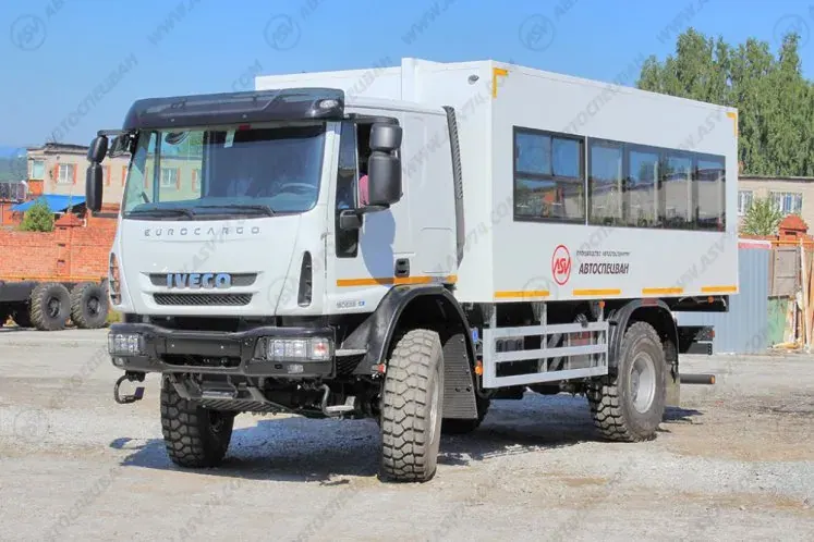 Вахтовый автобус Iveco Cargo MLL150E28WS со спальником, 22 места фото 2