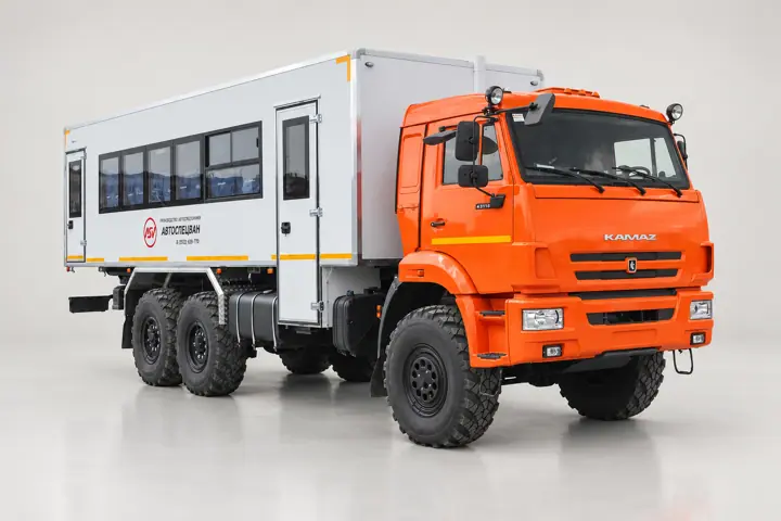 Вахтовый автобус 32 места на шасси КАМАЗ-43118-50 (Евро 5)