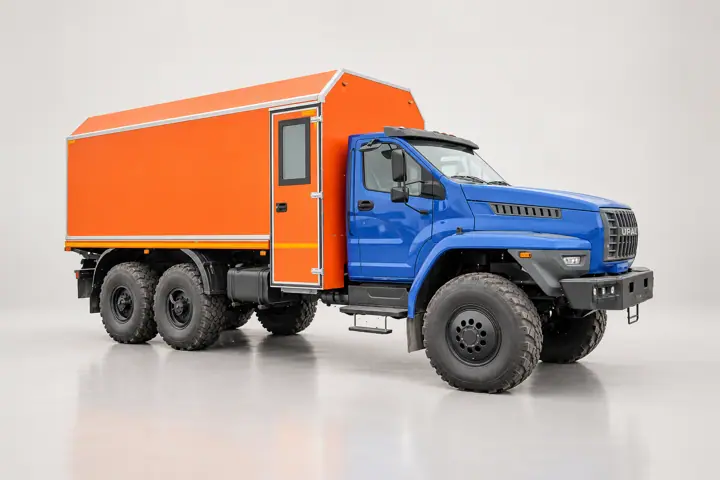 Передвижная мастерская ПАРМ АСВ 7722G4 Урал-NEXT4320-6952-72(Е5)Г38 с отсеком для перевозки людей
