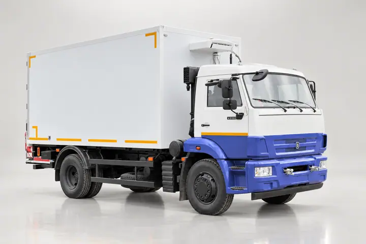 Изотермический фургон КамАЗ 43253-3010-69(G5) c ХОУ и гидробортом
