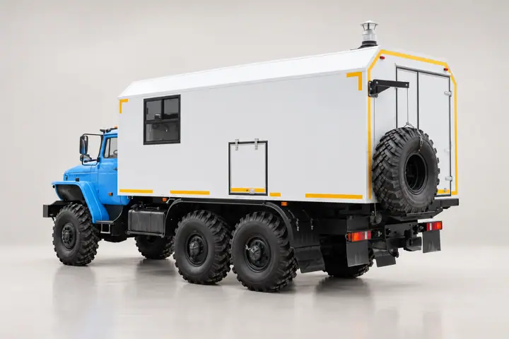 Передвижная столовая (12 мест) на шасси Урал-4320