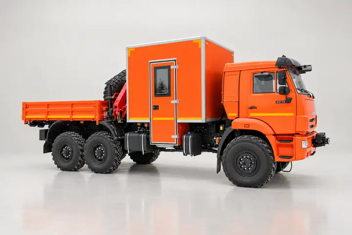 ГПА КамАЗ 43118-3027-50 с КМУ Palfinger 8500