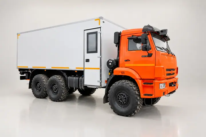 ГПА КамАЗ 43118-3027-50 с крытым грузовым отсеком