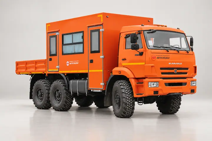 Вахтовый автобус АСВ 7721 КАМАЗ 43118-3027-50, 12 мест (кат. D)