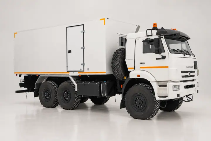 Автомобиль для перевозки взрывчатых веществ (EX/III). КамАЗ 43118-50.
