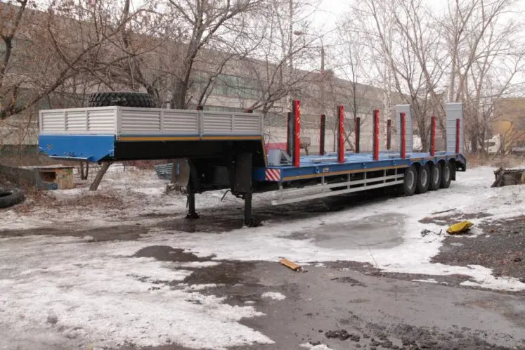 Полуприцеп-тяжеловоз ЧМЗАП 99903 по спецификации 070 В фото 2