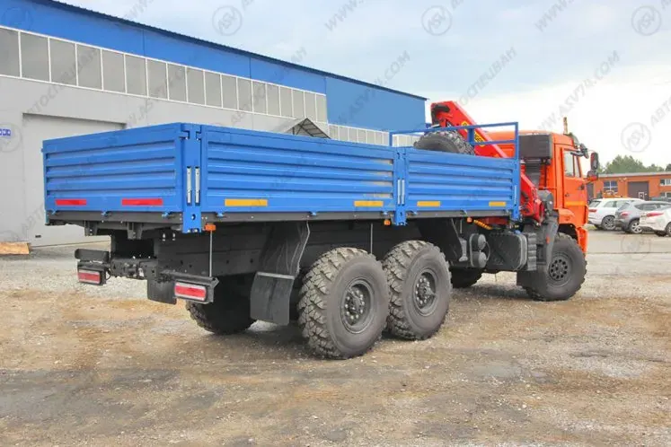 Бортовой автомобиль КАМАЗ 43118-3011-50 с КМУ Palfinger 10000 фото 6