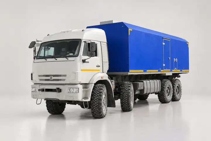 Паропромысловая установка ППУ 3500 на шасси КАМАЗ-63501-52