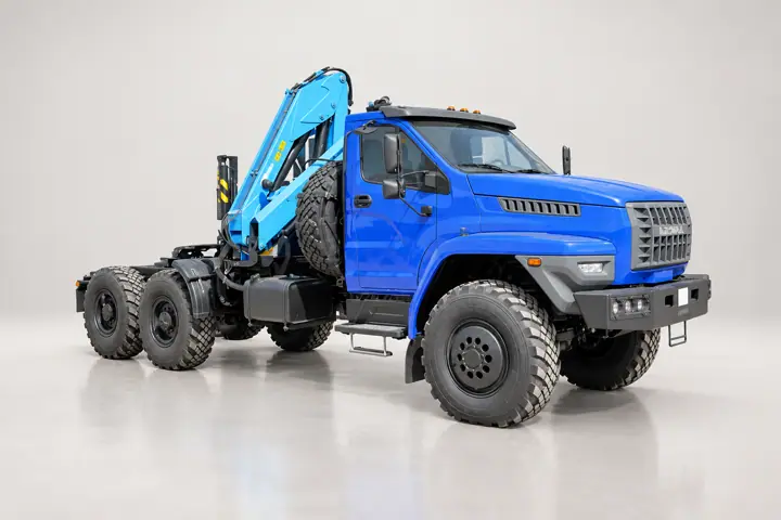 Седельный тягач Урал 4320 NEXT с КМУ ИМ-150