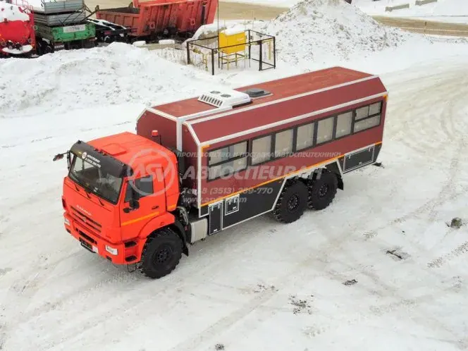 Вахтовый автобус КАМАЗ 43118-3086-50, 32 места фото 4