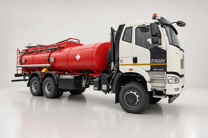 Автотопливозаправщик АТЗ-18 FAW 6x4