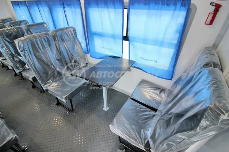 Вахтовый автобус с грузовым отсеком Урал NEXT 4320-6952-74 (Е5) Г38, 16 мест фото 8