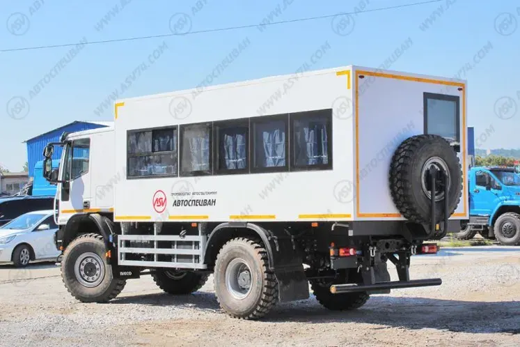 Вахтовый автобус Iveco Cargo MLL150E28WS со спальником, 22 места фото 4