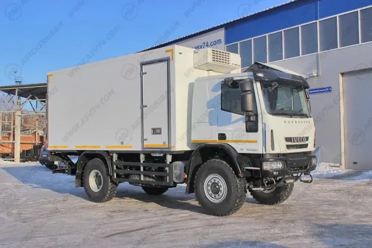 Изотермический фургон Iveco Cargo MLL150E28WS с мультитемпературной перегородкой, ХОУ, гидробортом фото 2
