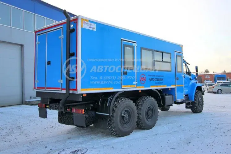 Вахтовый автобус с грузовым отсеком Урал NEXT 4320-6952-74 (Е5) Г38, 16 мест фото 6