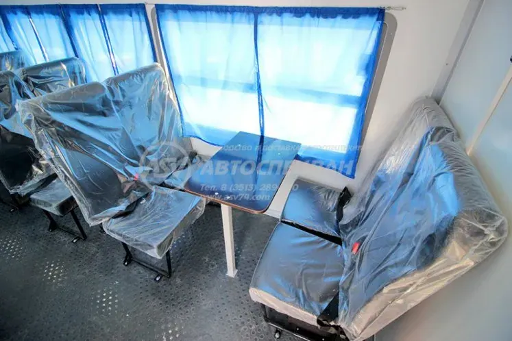 Вахтовый автобус Урал NEXT 4320-6952-72, 24 места. Грузовой отсек фото 9