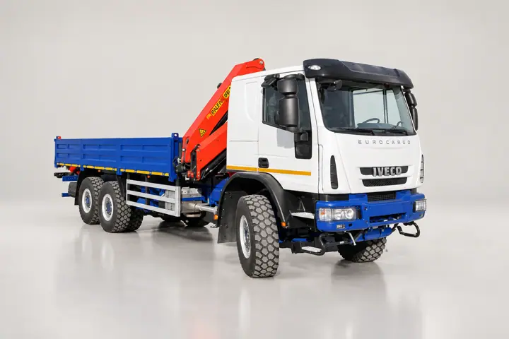 Бортовой автомобиль IVECO EuroCargo MLL210E28WS с КМУ Palfinger 15500