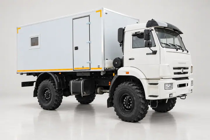 Передвижная столовая (12 мест) на шасси Камаз 43502-66