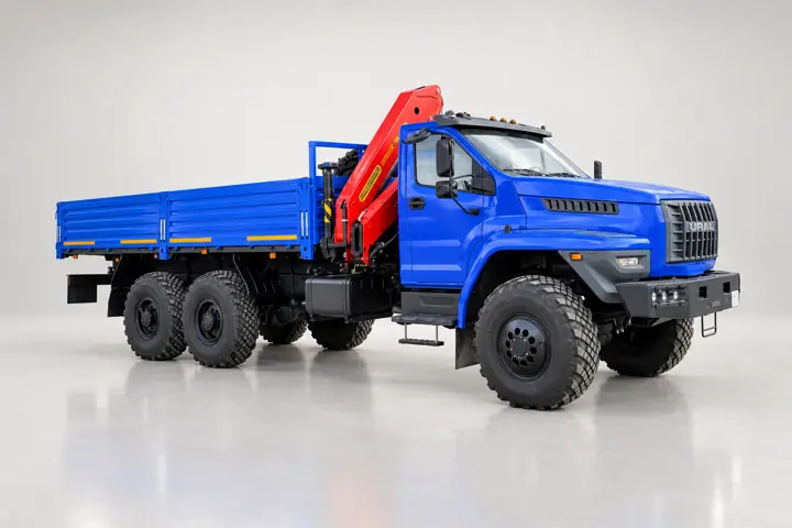 Бортовой автомобиль Урал 4320 NEXT (капотный) с КМУ ИМ-150N