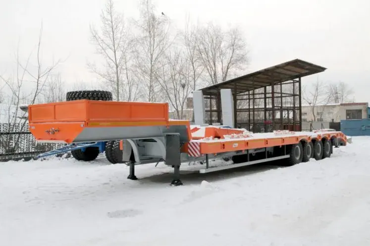 Полуприцеп-тяжеловоз ЧМЗАП 99903 по спецификации 070 Т фото 2