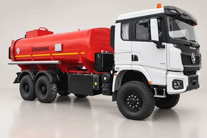 Автотопливозаправщик АТЗ-18 Shacman X3000 6х6 (односкатная ошиновка)