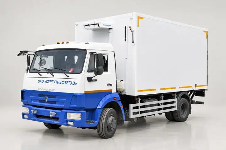 Изотермический фургон КАМАЗ 4308-3013-24 c ХОУ и гидробортом