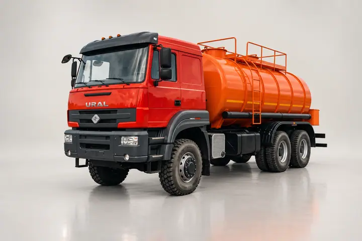 Автотопливозаправщик АТЗ-15 на шасси УРАЛ С35510 6х4